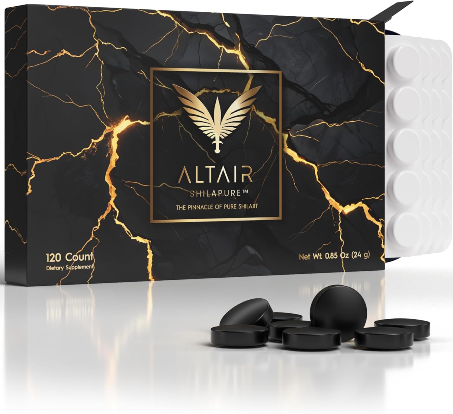 Altair Shilapure™ 100% Pure Shilajit Tablets
